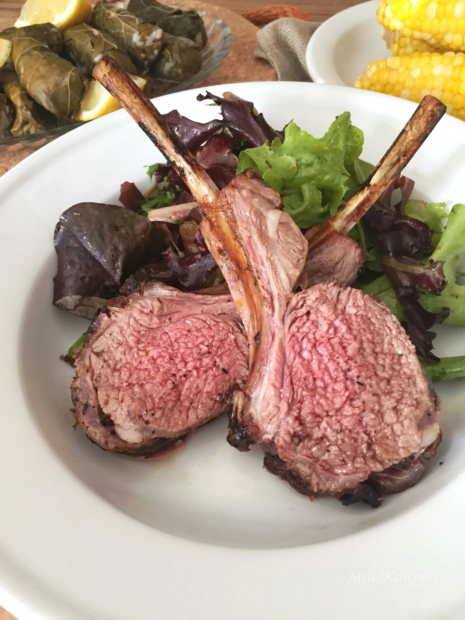 rack of lamb ράφι αρνιών