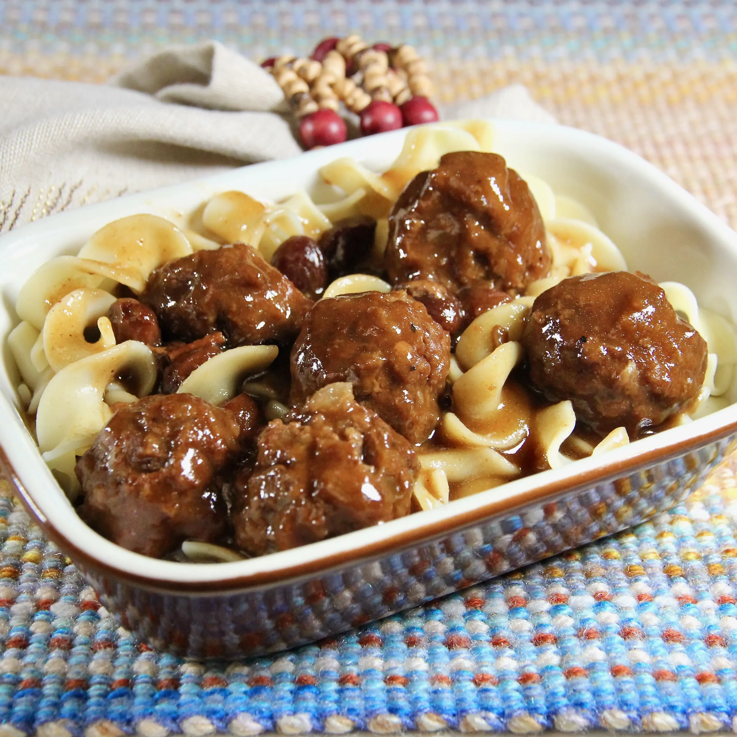 sauerbraten golden apple meatballs