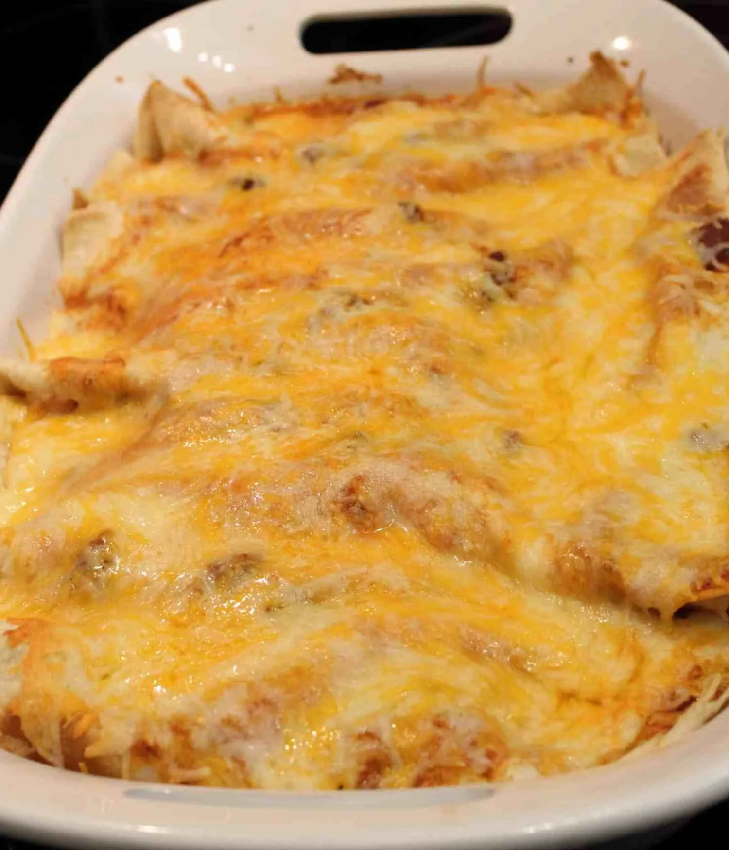 turkey enchiladas with sauce